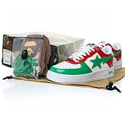 A Bathing Ape Bape Sta Green Red - 1I80-291-004/1I80-191-004 - 5