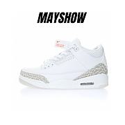 Air Jordan 3 Retro Pure White (2018) - 136064-111 - 1