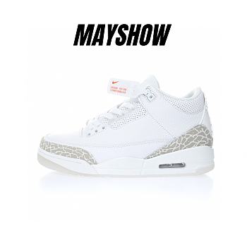 Air Jordan 3 Retro Pure White (2018) - 136064-111