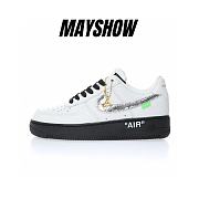 Louis Vuitton Nike Air Force 1 Low By Virgil Abloh White AEU3BM16M695-LA9V9A - 1