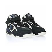 Louis Vuitton LV Trainer 2 Black White Blue - 1AAHC6 - 3