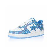 A Bathing Ape Bape Sta Medicom Toy Bearbrick Camo Blue - 4