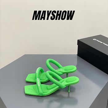 	 Alexander Wang julie 55 sandal in green