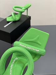 Alexander Wang julie 105 sandal in green - 4