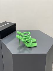 Alexander Wang julie 105 sandal in green - 5