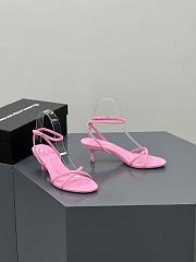 Alexander Wang dahlia 50 sandal in pink nylon - 3