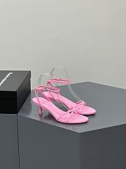 Alexander Wang dahlia 50 sandal in pink nylon - 4