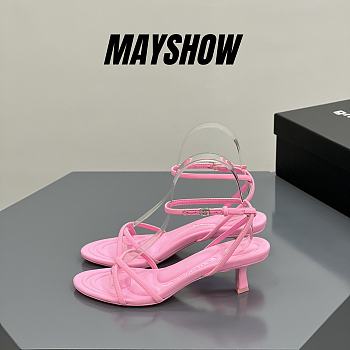 Alexander Wang dahlia 50 sandal in pink nylon