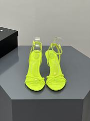 	 Alexander Wang dahlia 85 sandal in lime nylon - 4