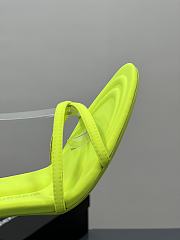 	 Alexander Wang dahlia 85 sandal in lime nylon - 2