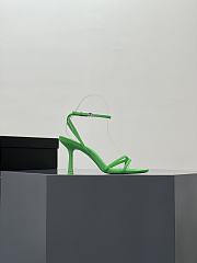 	 Alexander Wang dahlia 85 sandal in green nylon - 4