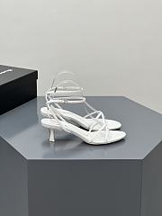 	 Alexander Wang dahlia 50 sandal in white capretto - 4