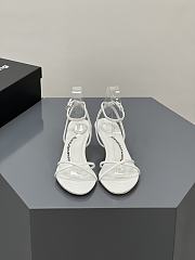 	 Alexander Wang dahlia 50 sandal in white capretto - 5