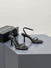 	 Alexander Wang dahlia 85 sandal in black capretto - 2