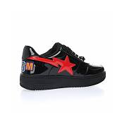 A Bathing Ape Bape Sta Low Shark Black - 1H30-191-012-BLK - 3