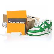 Louis Vuitton Nike Air Force 1 Low By Virgil Abloh Green - AEU3BM16M693-1A9V9V - 4