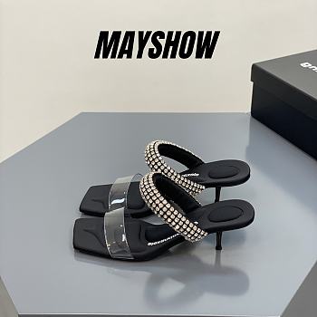 Alexander Wang jessie 55 sandal in crystal pvc