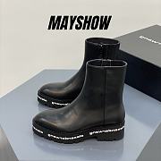 Alexander Wang sanford black leatherboot - 1