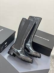 Alexander Wang andy zippered riding boot - 4