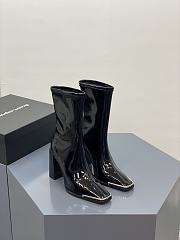 Alexander Wang mascha stretch-vinyl patent boot - 4