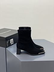 Alexander Wang velvet suede boot - 2