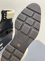 Alexander Wang black shearling andy boot - 2