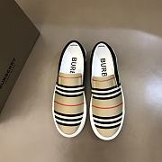 Burberry Beige Black Icon Stripe Thompson Slip On - 3