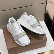 Burberry Ramsey White Yellow Sneaker - 2