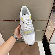 Burberry Ramsey White Yellow Sneaker - 3