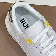 Burberry Ramsey White Yellow Sneaker - 4