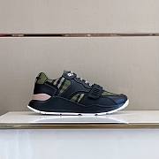 	 Burberry Ramsey Military Green Sneaker - 2