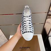 Burberry Gabardine Gingham Logo Print - 4