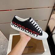 Burberry Logo Print Cotton Black Red White - 5