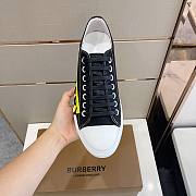 Burberry Gabardine Logo Print Black Yellow - 5