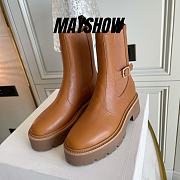 Celine Bulky Chelsea Boot In Calfskin Tan - 1