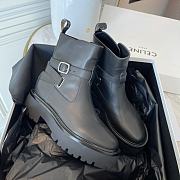 Celine Bulky Jodphur Boot In Calfskin Black - 2