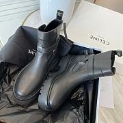 Celine Bulky Jodphur Boot In Calfskin Black - 4