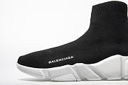 Balenciaga Speed Trainer Mid Black - 483502W05G01000 - 5