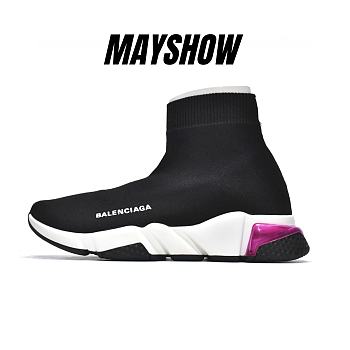 Balenciaga Speed Trainer Clearsole Pink - 607543 W05GG 1014