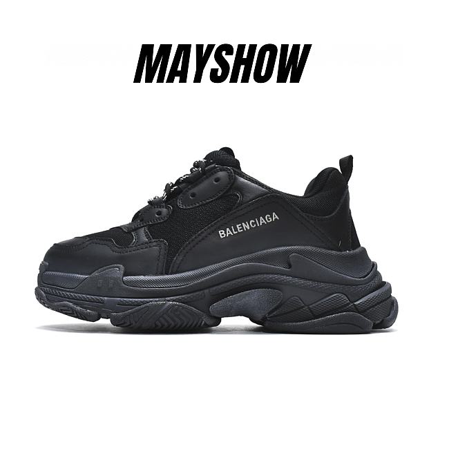 Balenciaga Triple S Triple Black - 512176 W09O1 1000 - 1