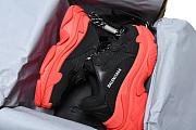 Balenciaga Triple S Black Red - 536737 W2FZ1 1060 - 4