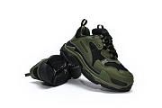 Balenciaga Triple S Dark Green Black - 536737W2CA11033 - 4