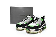 Balenciaga Triple S Green Black - 536737W09O69063 - 5