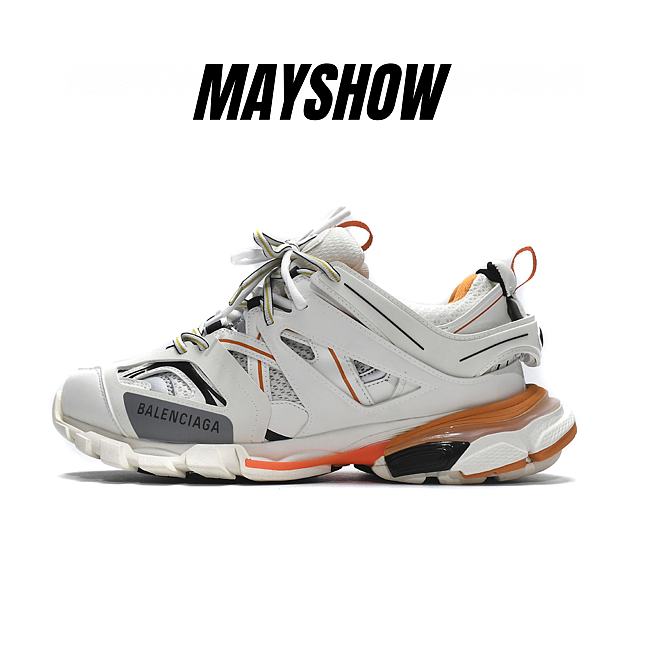 Balenciaga Track White Orange - 542023W1GB19059 - 1