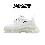 Balenciaga Triple S Clear Sole White - 541624W2FB19000 - 1