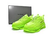 Balenciaga Triple S Clear Sole Fluo Yellow  - 544351 W2FF 17320 - 4