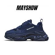 Balenciaga Triple S Clear Sole Navy - 541624W09O14107 - 1