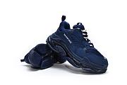 Balenciaga Triple S Clear Sole Navy - 541624W09O14107 - 4