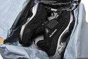 Balenciaga Triple S Clear Sole Black Ivory - 544351W2FB21001 - 5