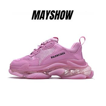 Balenciaga Triple S Clearsole Pink - 544351W2GA15760